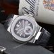 Copy Patek Philippe Nautilus Travel Time Automatic Watches SS Black Leather strap (5)_th.jpg